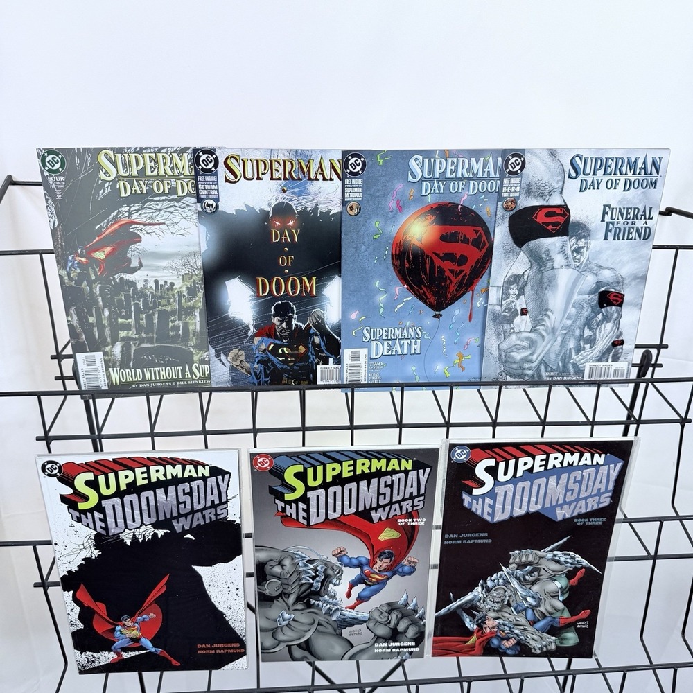 Superman Doomsday Wars 1-3 Day Of Doom‎ 1-4 Lot